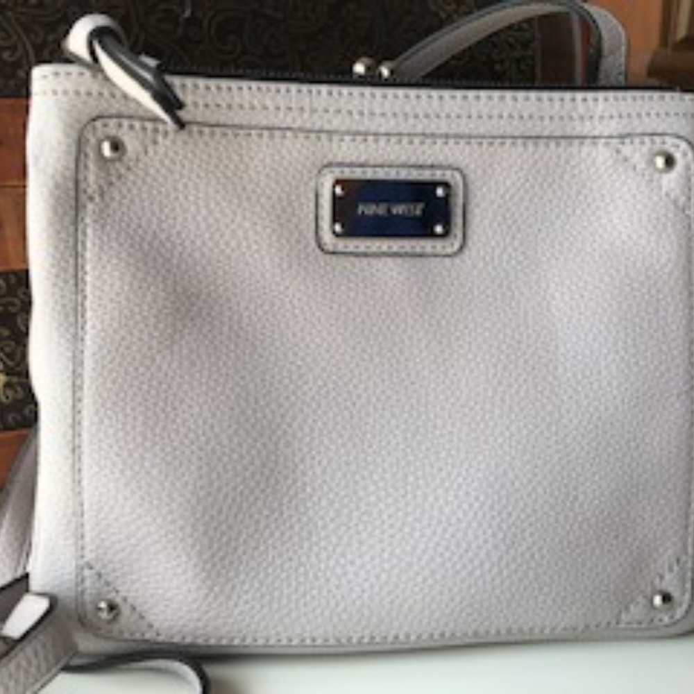 Nine West  Cross body Double Vision  Gray Bag